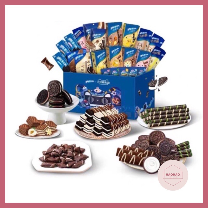Set các loại bánh Oreo
