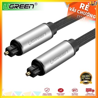 Cáp audio quang (Toslink Optical) đầu nhôm cao cấp chính hãng UGREEN AV108