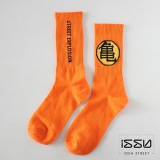 Tất goku logo cao cổ | goku crew socks