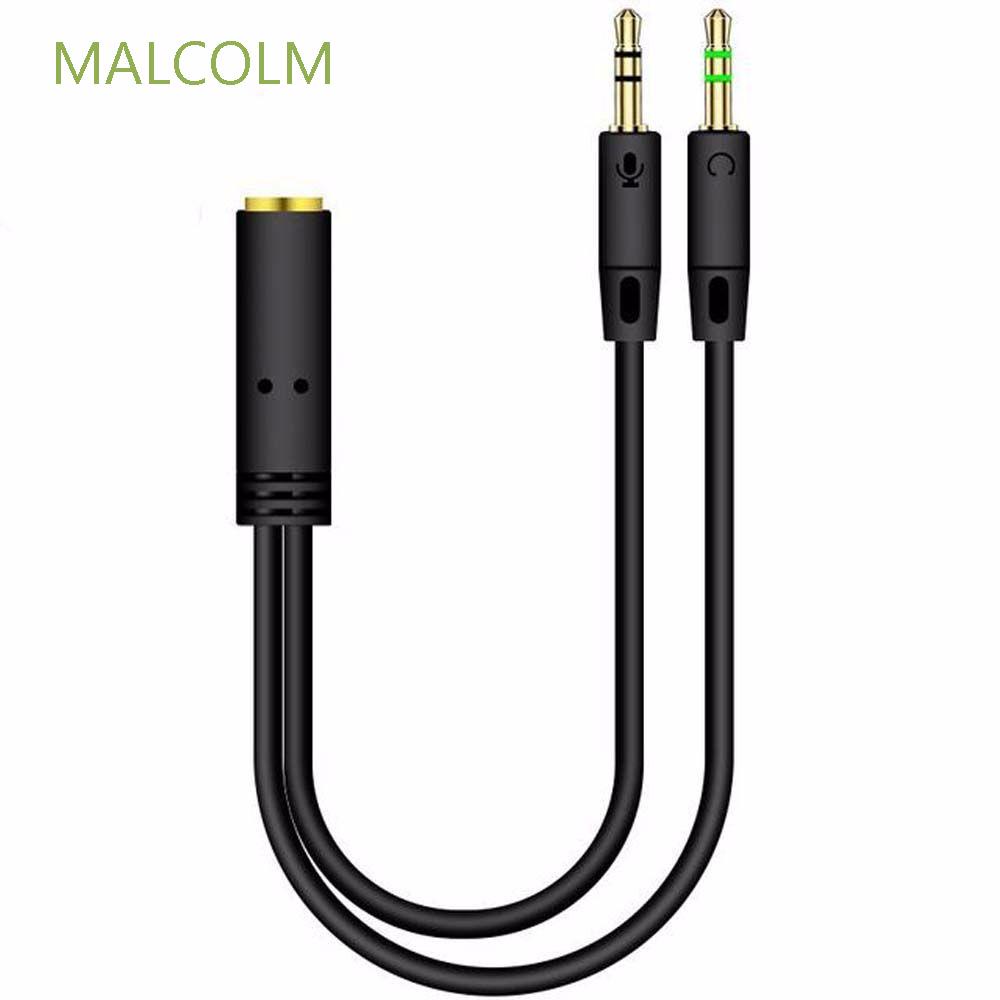 Dây cáp âm thanh chữ Y cho máy nghe nhạc Mp3 Mp4 giắc cắm 3.5mm tùy chọn màu sắc