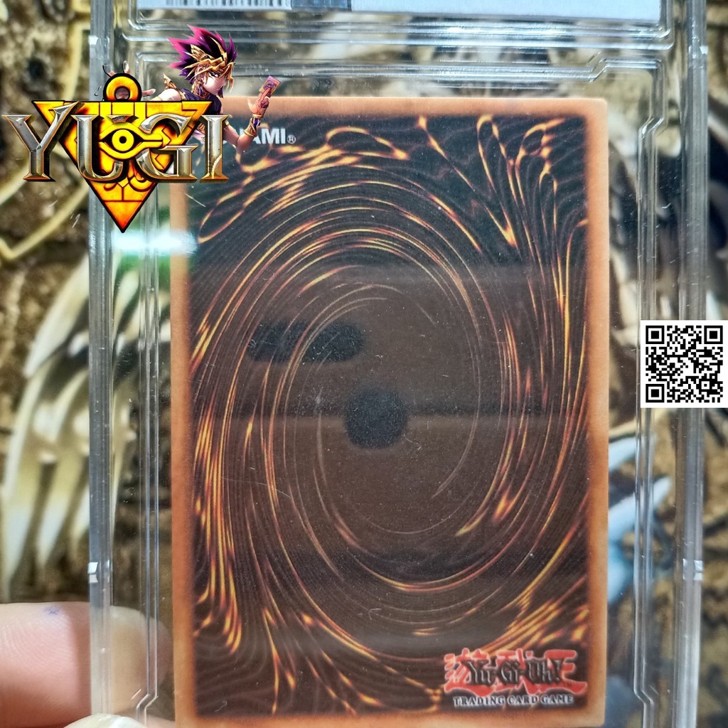 Bài yugioh lá Phù thuỷ áo đen Dark Magician hiệu ứng phản quang Holofoil Rare 1458 D5 1-9