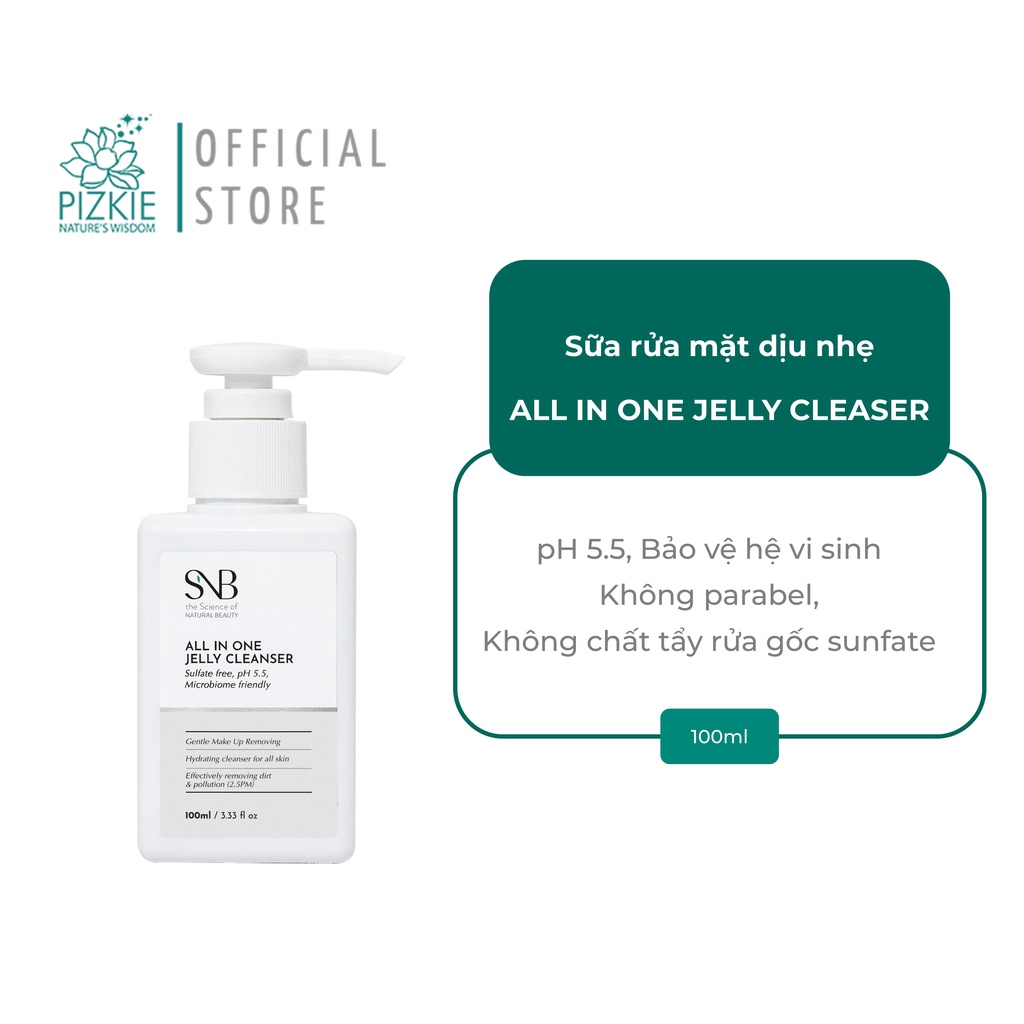 SỮA RỬA MẶT DỊU NHẸ ALL IN ONE JELLY CLEANSER 100ML