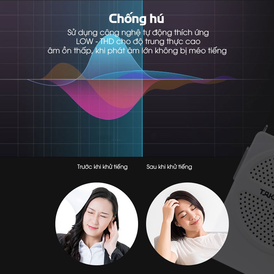 Máy trợ giảng Takstar E126 cao cấp, Công suất 8W,cho giáo viên,hướng dẫn viên, bán hàng...CHÍNH HÃNG-BẢO HÀNH 1 NĂM