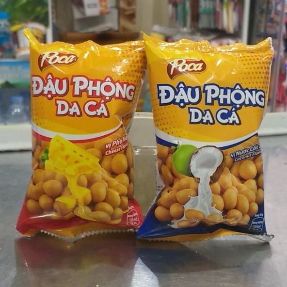 ĐẬU PHỘNG DA CÁ POCA CÁC VỊ  thơm- béo