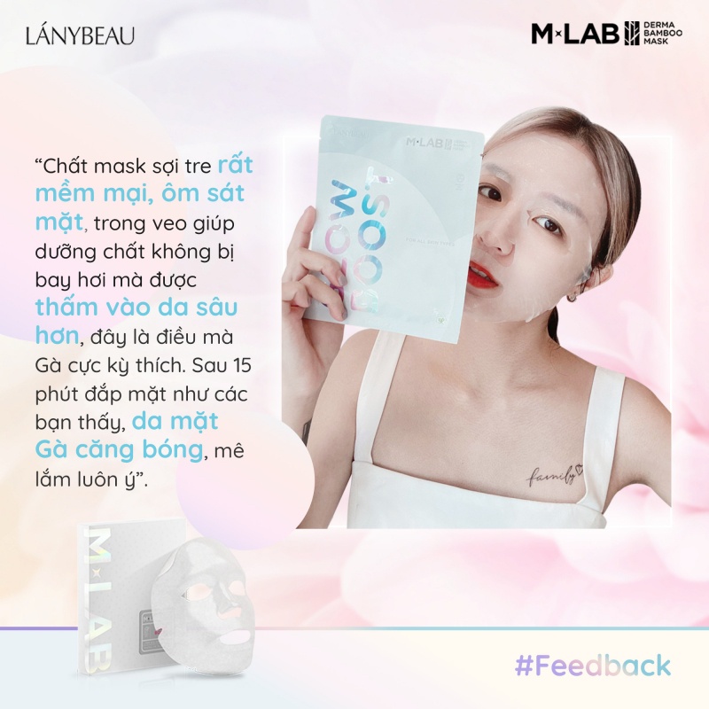 Mặt Nạ M-Lab Sợi Tre Dưỡng Da Mịn Màng Trắng Sáng [ Chính - hãng ] | BigBuy360 - bigbuy360.vn