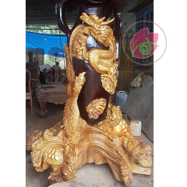 Sơn nhũ đồng đỏ Dolphin 903 400g