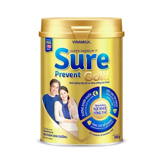  sữa bột sure prevent gold 900g date mới 