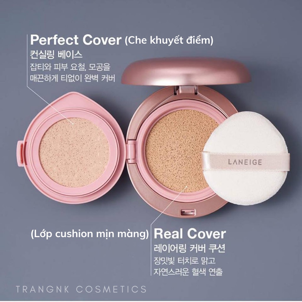 Phấn nước 𝗟𝗮𝗻𝗲𝗶𝗴𝗲 𝗟𝗮𝘆𝗲𝗿𝗶𝗻𝗴 𝗖𝗼𝘃𝗲𝗿 𝗖𝘂𝘀𝗵𝗶𝗼𝗻 𝗔𝗻𝗱 𝗖𝗼𝗻𝗰𝗲𝗮𝗹𝗶𝗻𝗴 𝗕𝗮𝘀𝗲 tone 21 | BigBuy360 - bigbuy360.vn