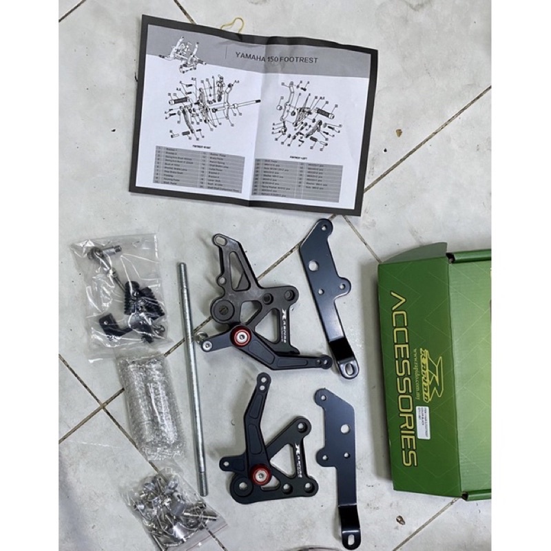 Số gãy RAPIDO gắn cho dòng xe Exciter150