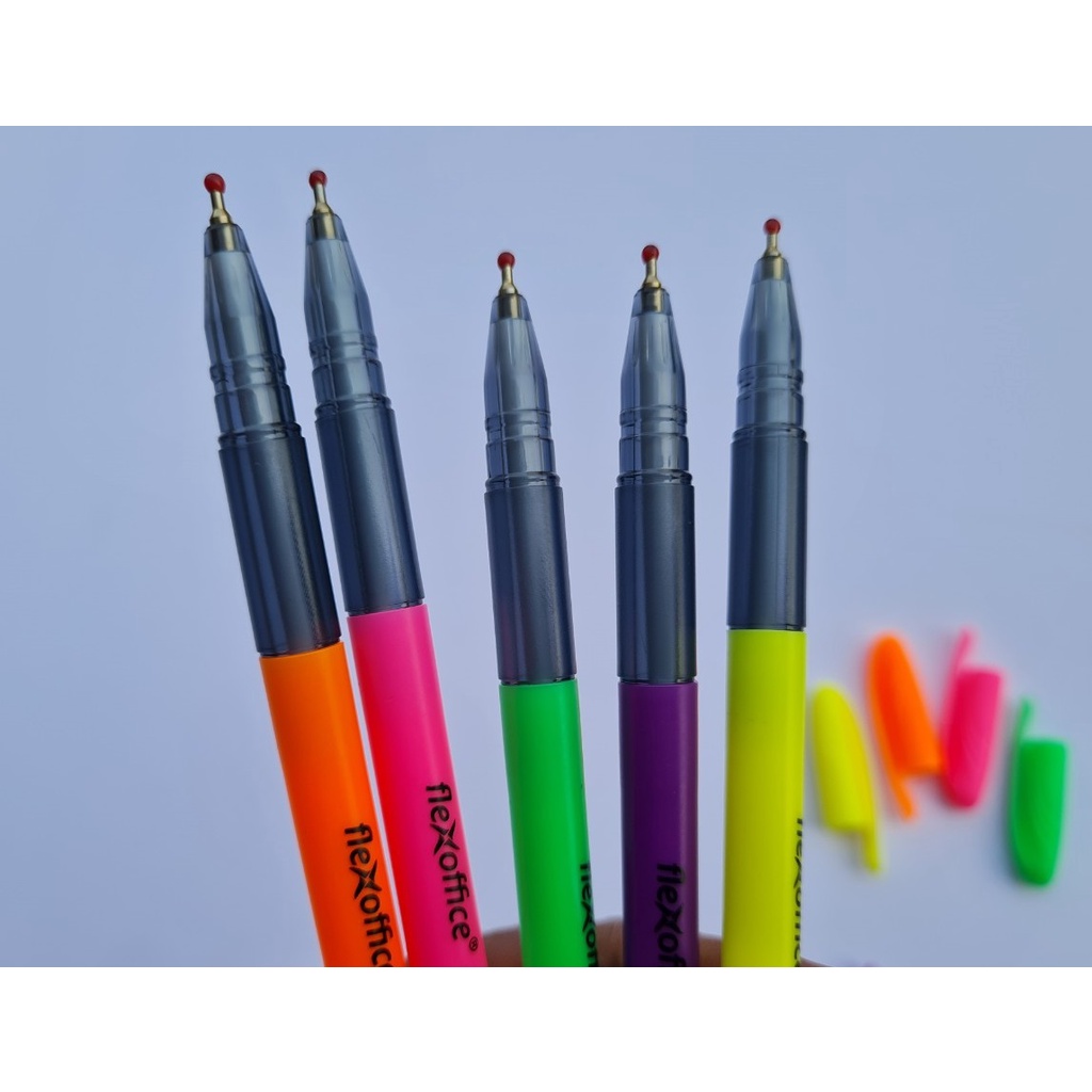 [Hàng chính hãng] Bút Gel Bi Thiên Long Flexoffice GELB035 ngòi 0.5mm mực xanh - 1 cây