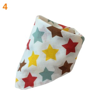 Yếm Ăn Cotton 2 Lớp Cho Bé