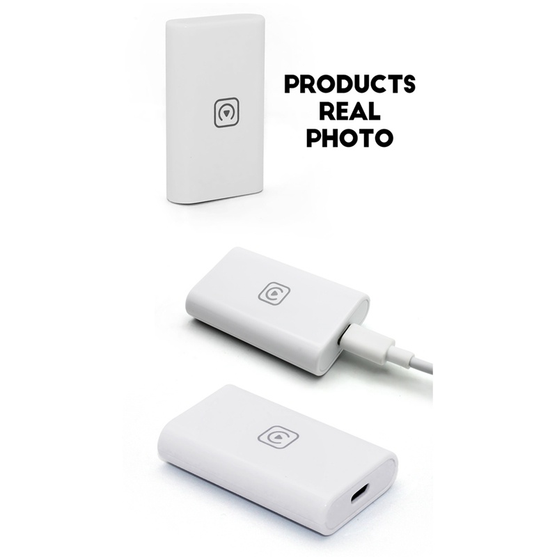 Thiết Bị Chuyển Đổi Hệ Thống Android Không Dây Cho Màn Hình Gương Carplay Apple Không Dây MLink Dongle Carplay Ai Box Thông Minh