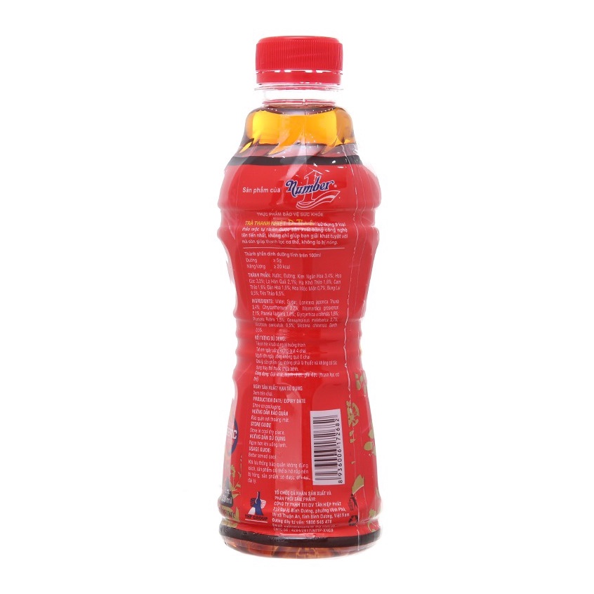 Trà Thảo Mộc Dr. Thanh Chai 330ml
