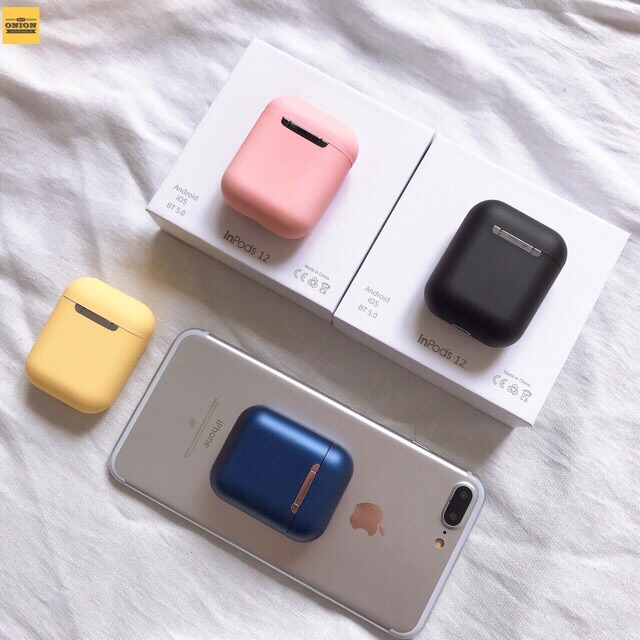 ⚡️TAI NGHE AIRPOD i12 TWS 5.0 FULL MÀU HÀN QUỐC⚡️ TAI NGHE CẢM ỨNG BLUETOOTH KHÔNG DÂY SANG CHẢNH BẢO HÀNH 1 ĐỔI 1 | BigBuy360 - bigbuy360.vn