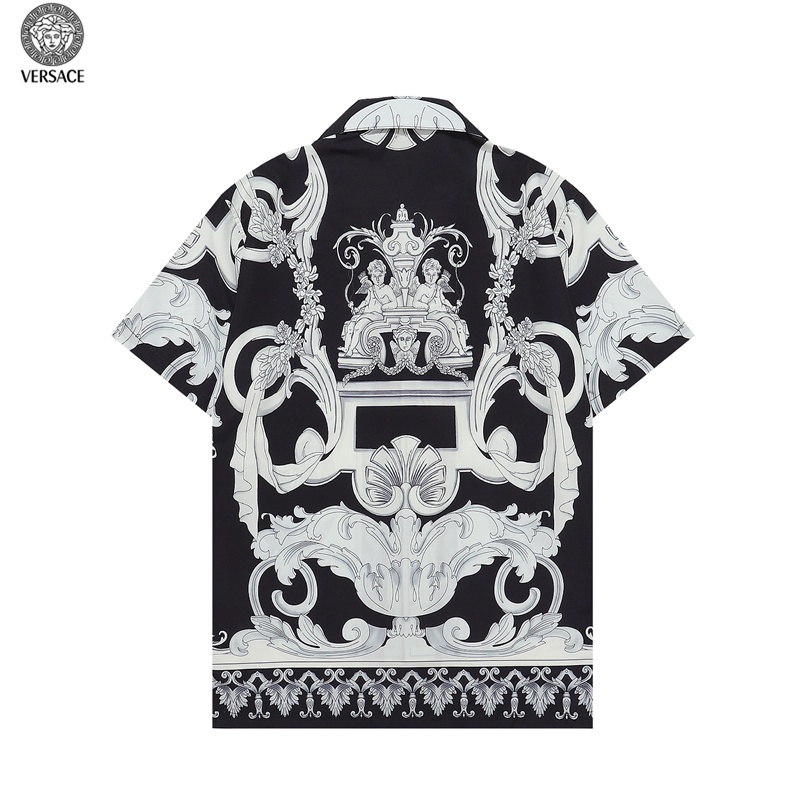 Ve &amp; RS-ACE-- Áo Sơ Mi Tay Ngắn Xu Hướng Thời Trang