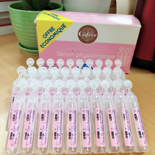 NƯỚC MUỐI SINH LÝ GIFRER HỒNG DÙNG HÀNG NGÀY (40 ống x 50ml)