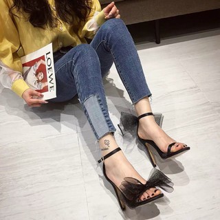 [ ODER ] Giày cao gót nơ to BIGSIZE (35-41)