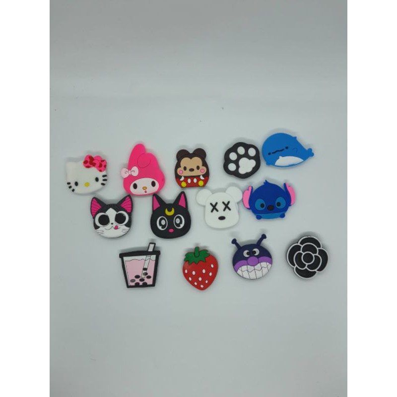 Giá đỡ điện thoại ❤️ Phụ kiện điện thoại ❤️ Giá đỡ silicon nhân vật hoạt hình iring poc