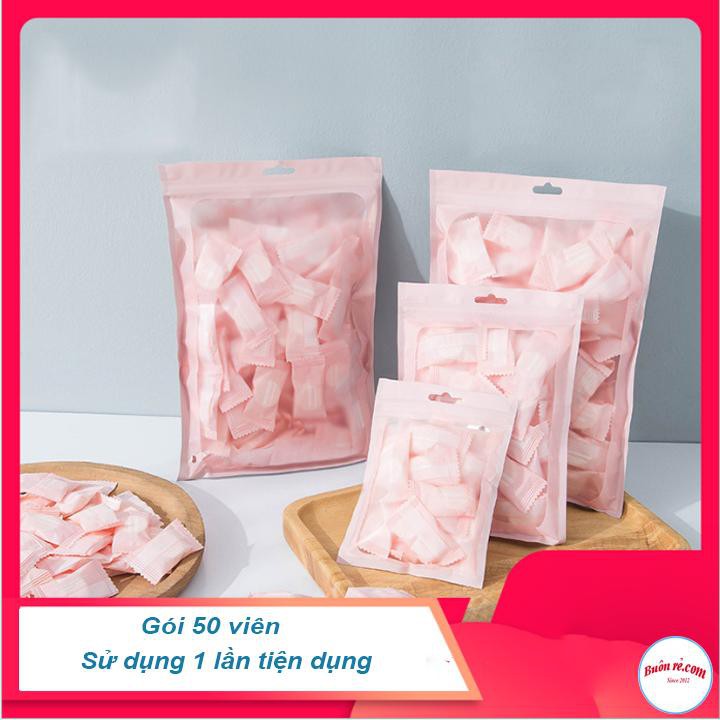 Combo 10 Khăn Giấy Nén Dạng Viên Kẹo Sử Dụng Dễ Dàng 00794