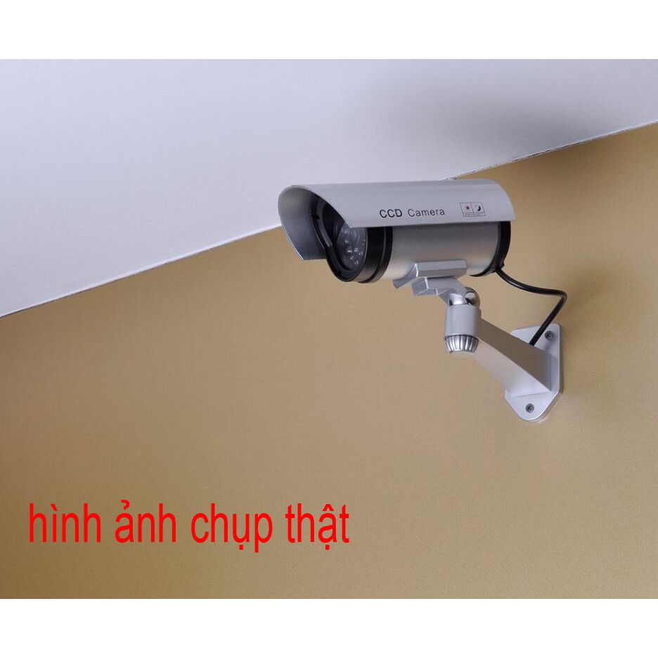 Mô Hình Camera C1 Camera giả chống trộm có LED cảnh báo CA-11 chống nước
