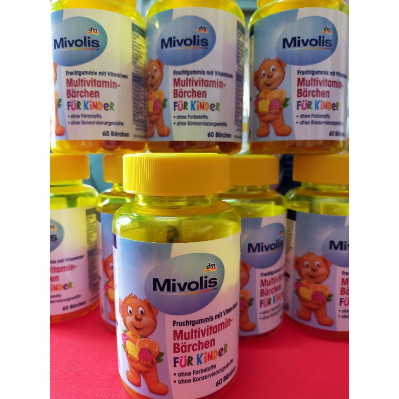 Kẹo dẻo Vitamin tổng hợp cho bé ( chính hãng của Đức)