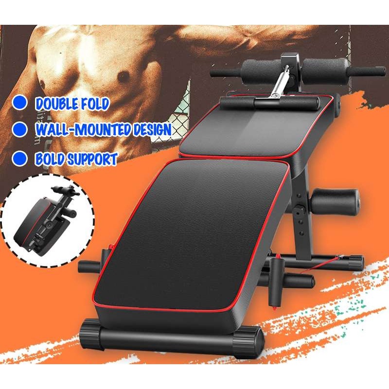 Ghế tập thể hình đa năng tại nhà, hỗ trợ luyên tập sức mạnh toàn thân -có thể gấp gọn lại- PHIÊN BẢN MỚI NHẤT HOA KỲ2021