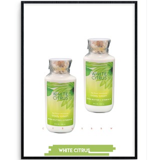 Lotion Dưỡng Thể BBW White Citrus 236ml Từ Mỹ