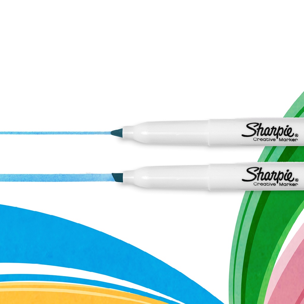 Vỉ 4 bút nhớ dòng pastel cực xinh Sharpie S-Note của Mỹ