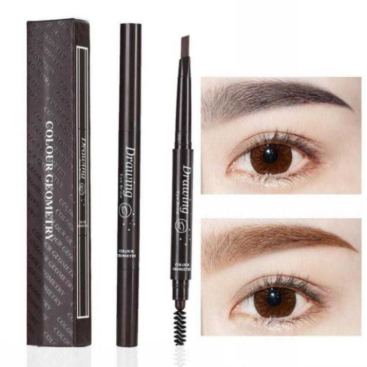 [SALE SẬP SÀN] Bút Kẻ Lông Mày 2 Đầu LAMEILA Colour Geometry Hàng Nội Địa <Trung Quốc> Cực Hot FREESHIP TOÀN QUỐC