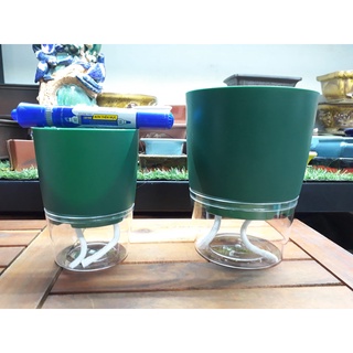 Chậu trồng cây thông minh 2 tầng