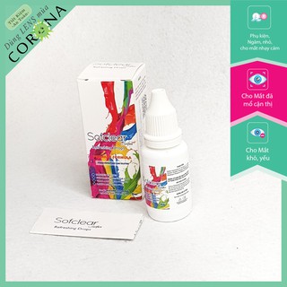 Nước nhỏ cho mắt khô, yếu, mắt đã mổ cận thị - Gelflex