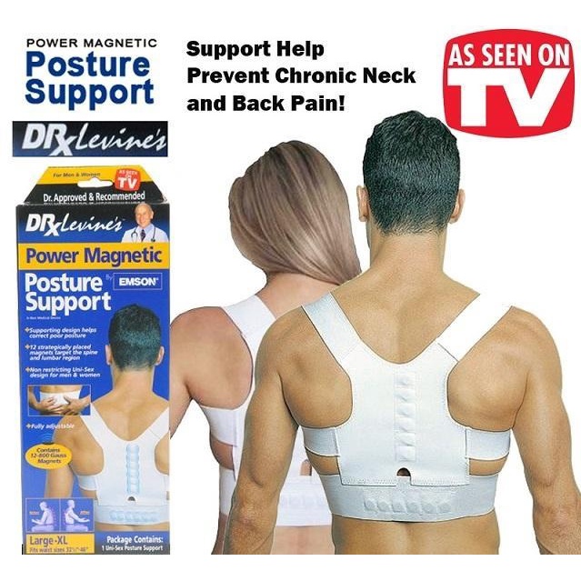 Áo chống gù lưng nam nữ Posture Sport - Đai chỉnh cột sống