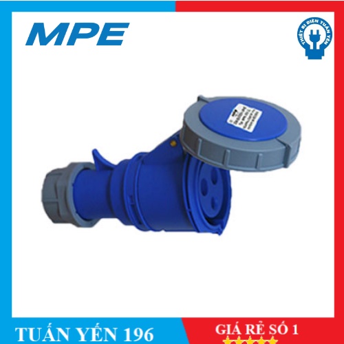 ⚡️ Ổ Cắm Di Động MPE 3P, 16A, -2132- Sử dụng bên trong nhà xưởng, công trình dân dụng⚡️
