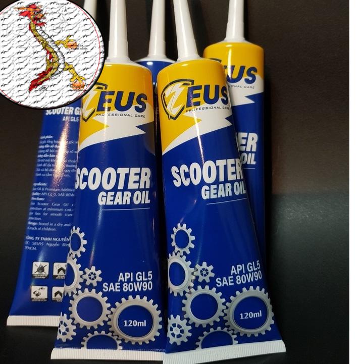 [GIÁ MỀM]Nhớt Hộp Số Xe Ga Cao Cấp US Scooter Gear SAE 80W90, nhớt lap xe tay ga US 120ml ưu đãi-DauNhot_PhuGia-