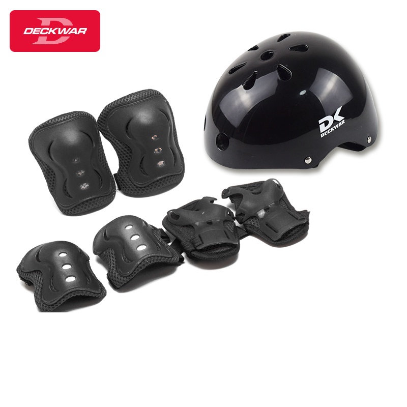 Deckwar Set Miếng Đệm Bảo Vệ Cho Ván Trượt Sàn Boong Cho Trẻ Em (1+6 Miếng Bảo Vệ) Skwar