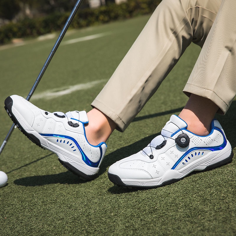 【CEYMME】Giày Đánh Golf Chuyên Nghiệp Thoáng Khí Chống Trượt Thời Trang Phong Cách Hàn Quốc Cho Nam