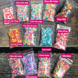 10gr cốm trang trí slime các loại giá rẻ
