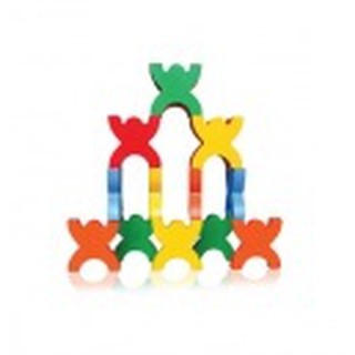 Đồ chơi gỗ Winwintoys - Thang hình người - 62382