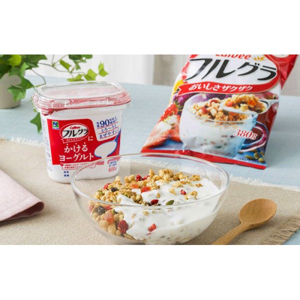 Ngũ Côc Calbee Đỏ Nhật Bản 800g .