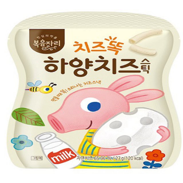 Phô mai sấy lạnh hữu cơ Mama's Choice Hàn Quốc cho bé từ 7m+