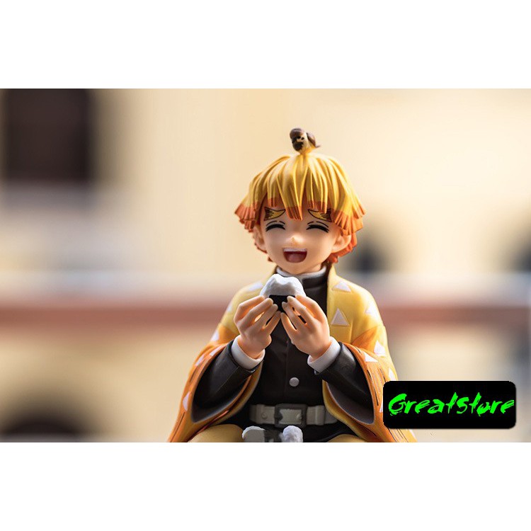 ( SẴN ) MÔ HÌNH Kamado Tanjirou Agatsuma Zenitsu Hashibira Inosuke Cơm nắm FIGURE THANH GƯƠM DIỆT QUỶ