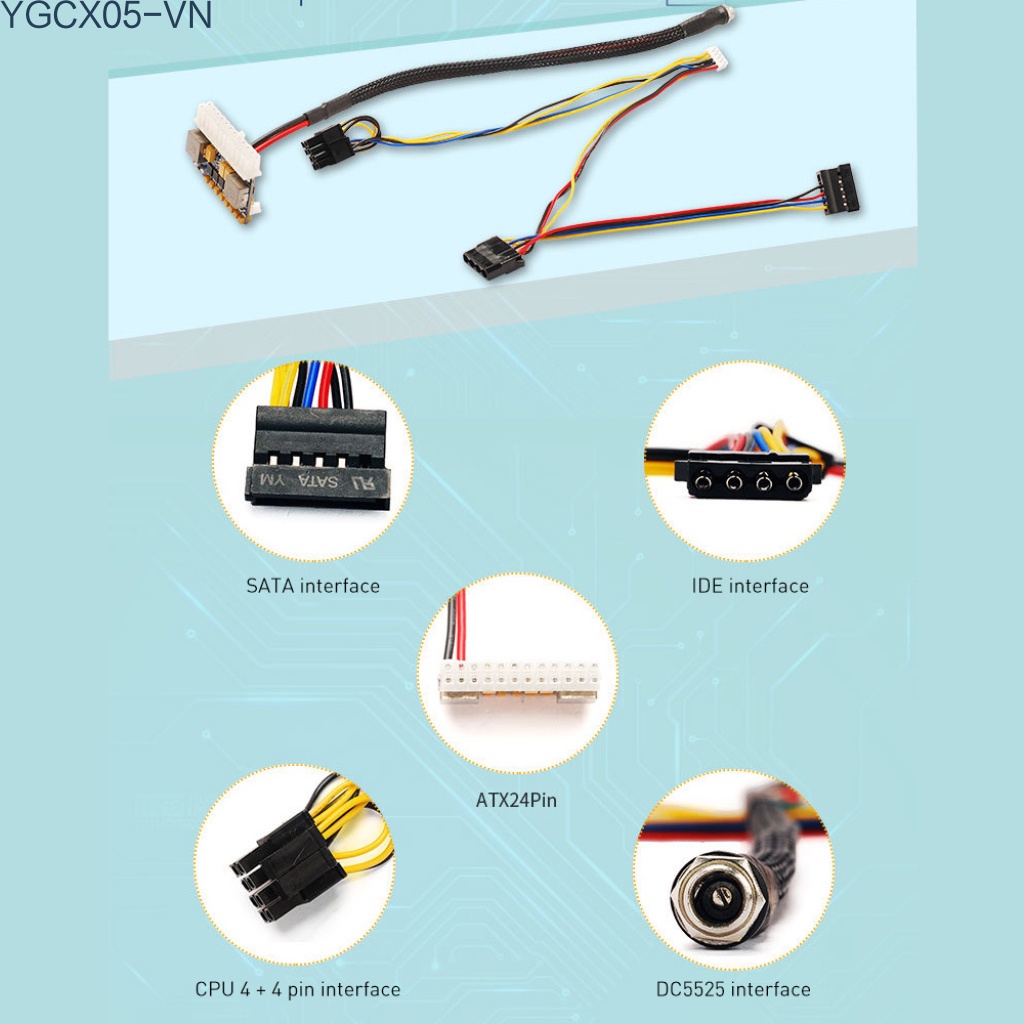 Mô Đun Cung Cấp Nguồn Dc Sang Atx Dc 12v 250w 24pin Psu Cho Máy Tính | BigBuy360 - bigbuy360.vn