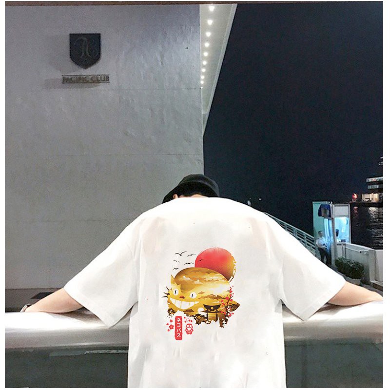 Áo thun unisex form rộng Nhật Bản đẹp độc lạ phong cách cá tính vải dày mịn 2019T2364