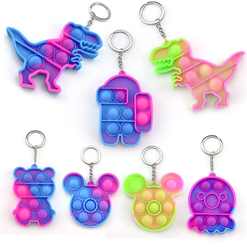 Móc Chìa Khóa Mềm Dẻo Giúp Giảm Căng Thẳng