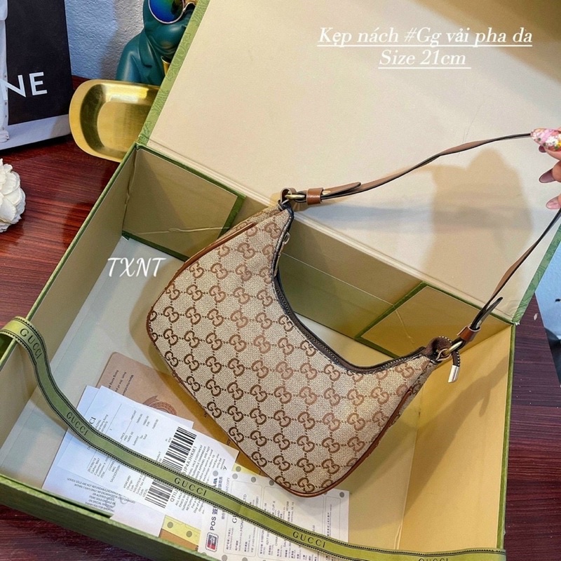 Túi đeo vai/ túi kẹp nách hoạ tiết