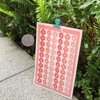 Sticker dễ thương chấm tròn nhiều mẫu
