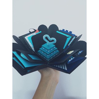 Hộp Quà Lovebox - Love box - Exploding box mẫu 1