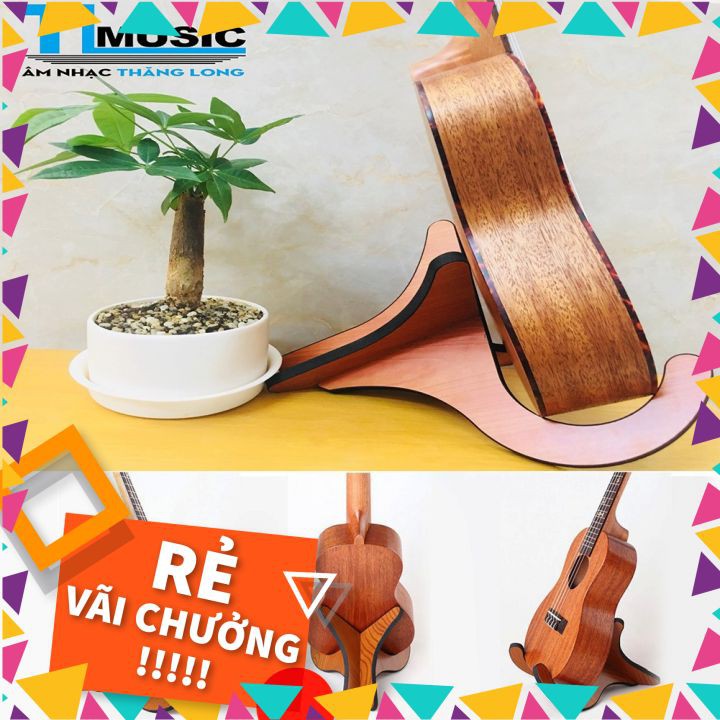 Kệ,giá để đàn ukulele,violin.guitar bằng gỗ gấp gọn