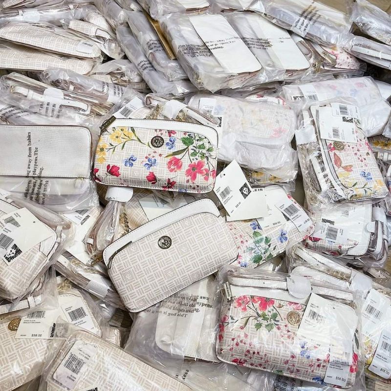 Túi Anne Klein hàng tuồng authen full tag mát. túi 3 ngắn đeo chéo cầm tay xinh sang