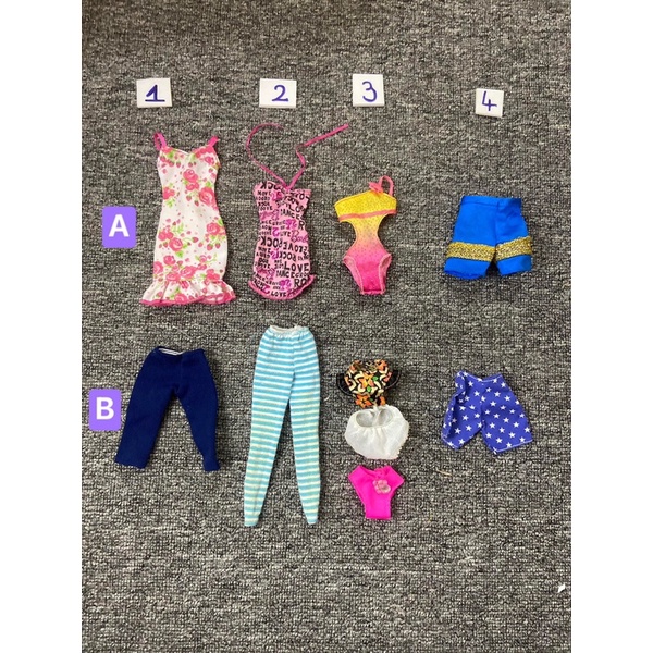 QAA8-QUẦN ÁO CHO BÚP BÊ BARBIE